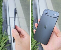 L'iPhone 17 Air Apple devrait être extrêmement fin, au détriment de l'autonomie de la batterie. (Source de l'image : @MajinBuOfficial)