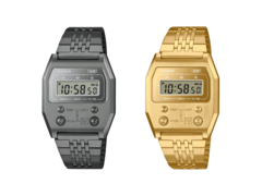 Le Casio Vintage A1100GGV-8JF (à gauche) et le Casio A1100GV-9 (à droite). (Source de l'image : Casio Japan)