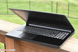 En test : l'Eurocom Tornado F5W. Modèle de test fourni par Eurocom.