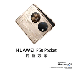 Huawei devrait lancer le P50 Pocket en deux couleurs. (Image source : Huawei)