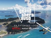 Affichage de la bannière pour la bande-annonce étendue de GTA 6 sur Netflix
