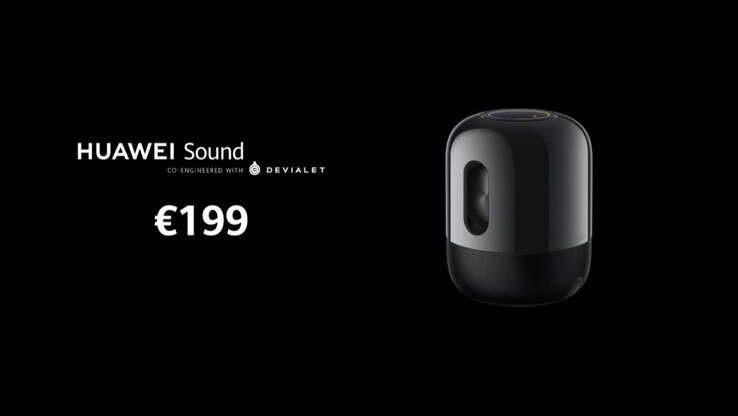 Le nouveau Huawei Sound. (Source : YouTube)