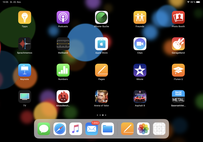 Ecran d'accueil d'iOS 12.