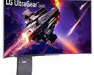 L'UltraGear OLED 45GS95QE a une finition incurvée 800R. (Source de l'image : LG)