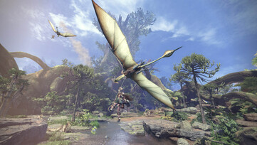 Capture d'écran de Monster Hunter World