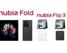 Pour la première fois, Nubia va lancer deux nouveaux smartphones pliables. (Source de l'image : Evan Blass)