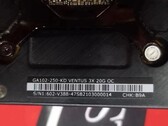 Une nouvelle variante de Nvidia GeForce RTX 3080 a été repérée en ligne (image via hongxing2020 sur Twitter)