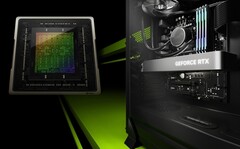 L&#039;architecture Ada Lovelace de Nvidia donne à la GeForce RTX 4070 Ti un énorme avantage en termes de performances. (Source de l&#039;image : Nvidia - édité)