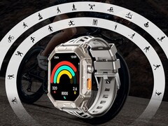 La smartwatch Oukitel BT80 est censée durer jusqu&#039;à 100 jours. (Source de l&#039;image : Oukitel)