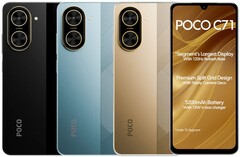 Le Poco C71 est doté d&#039;un écran HD+ 120 Hz de 6,88 pouces (Source de l&#039;image : Poco)
