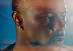 Apple a déjà donné un aperçu du Powerbeats Fit dans une vidéo de présentation. (Source de l'image : Apple)