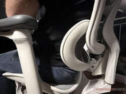 Le support lombaire du Sihoo Doro C300 est très confortable lors du test