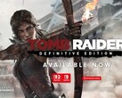 Bannière Tomb Raider : Definitive Edition Switch et Switch 2 (Image source : Nintendo of America avec modifications)