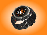 L'Amazfit T-Rex Dual Solar est disponible dans une seule finition en titane avec un bracelet noir.