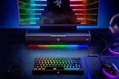 Le Leviathan V2 est équipé de l'éclairage Razer Chroma RGB, naturellement. (Image source : Razer)