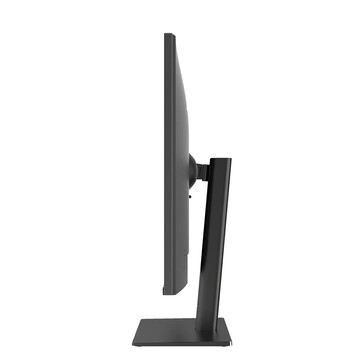 Vue latérale du moniteur.