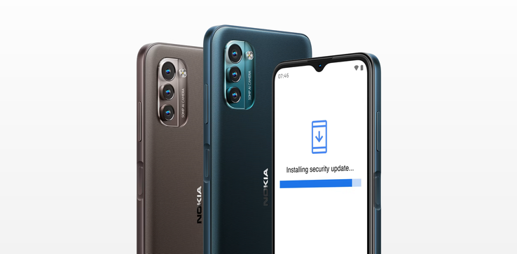 Le G21 dans l'une ou l'autre des nouvelles couleurs. (Source : Nokia)