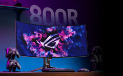 Le ROG Swift OLED PG39WCDM prend en charge AMD FreeSync PremiumPro et NVIDIA G-SYNC. (Source de l&#039;image : ASUS)