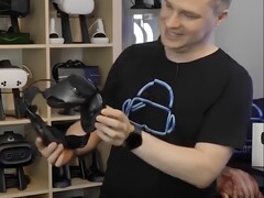 VoodooDE VR avec le présumé casque Steam Frame.