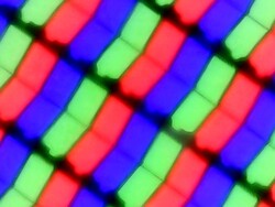 Réseau de sous-pixels du panneau AUO