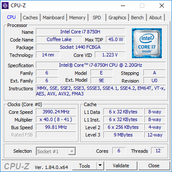 ThinkPad P52 - CPU-Z.