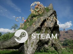 Bannière pour la version Steam de Crimson Desert affichée