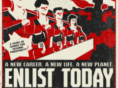 Sur la photo, une affiche promotionnelle de Dawn Apart, dont la démo publique est sortie en début d&#039;année. (Source de l&#039;image : Steam - Edited)