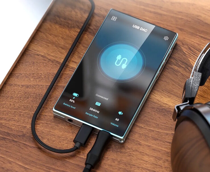 Le lecteur audio numérique Fiio JM21 2026 peut être utilisé comme convertisseur audio numérique haute résolution avec les ordinateurs portables. (Source de l'image : Fiio)