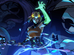 Sur la photo : Melinoë jetant un sort. (Source de l'image : Supergiant Games)