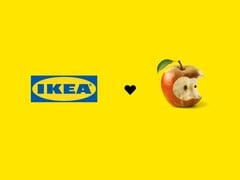 IKEA a annoncé en avant-première une annonce concernant Äpple en publiant une image (ci-dessus) sur les réseaux sociaux. (Source de l'image : IKEA via Facebook)