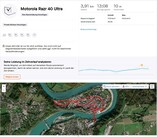 Détermination de l'emplacement du Motorola Razr+ - vue d'ensemble