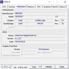 Medion Erazer X6805 - CPU-Z.