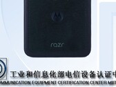 Le Razr 60 Ultra( ?). (Source de l'image : TENAA)