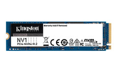 Kingston lance un SSD NV1 NVMe abordable avec des taux de lecture et d&#039;écriture de 2100 Mo/s et 1700 Mo/s (Source : Kingston)