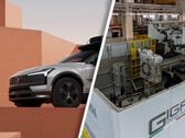 Volvo prévoit d'installer deux gigapresses IDRA de 9 000 tonnes dans sa future usine slovaque de véhicules électriques afin de réduire les coûts de fabrication. (Source de l'image : Volvo / IDRA - édité)