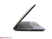 Le HP ZBook 14 est significativement plus fins et plus léger. Il reprend le design des Ultrabooks tendances.
