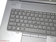 Le clavier de notre exemplaire de pré-série nous a été livrés avec un clavier américain.