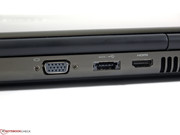 ... le Dell Precision M4800 comprend trois sorties vidéo.
