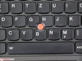 Un trackpoint très précis.