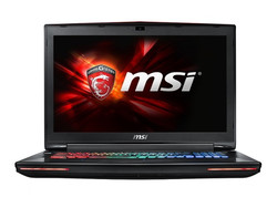 Le MSI GT72S 6QE Dominator Pro G. Nos remerciements à MSI Allemagne pour le prêt.