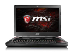 En test : MSI GT83VR 6RE Titan SLI. Modèle de test fourni par MSI Allemagne et Xotic PC.