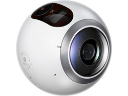 La Samsung Gear 360, fournie par Samsung Allemagne.