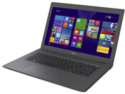 L'Acer Aspire E17 E5-752G-T7WY. Exemplaire de test fourni par Cyberport.de