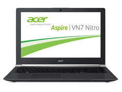 L'Aspire V15 Nitro VN7-571G-574H. Modèle de test fourni par Cyberport.