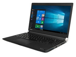 En test : le Toshiba Satellite Pro A30T-C-111, fourni par Toshiba Allemagne pour notre test.