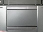 Le pavé tactile.