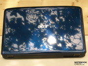 La coque couleur "Safire Blue" brillante du Aspire 5536G est sensible à la saleté...