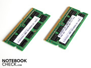 Soit 4096 Mo de DDR3.