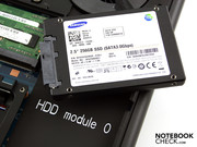 Le Samsung SSD offre une performance exceptionnelle.