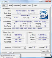 System info CPU